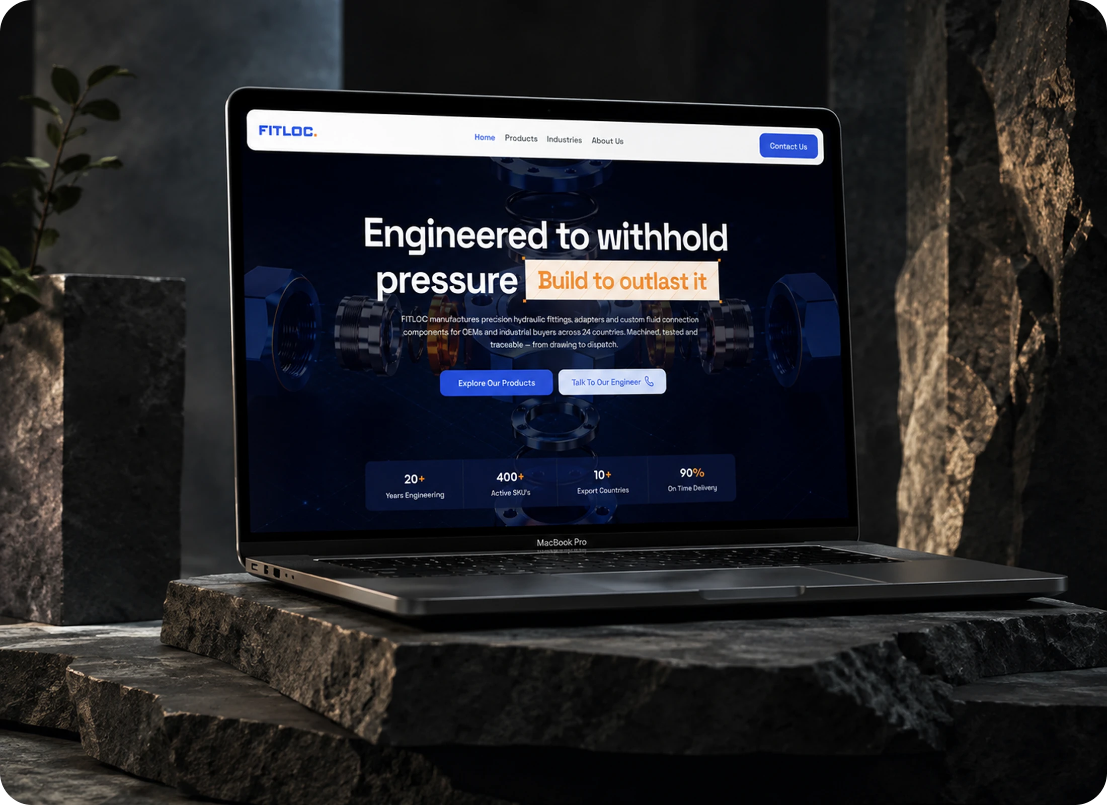 FITLOC — Portfolio project by Techwara