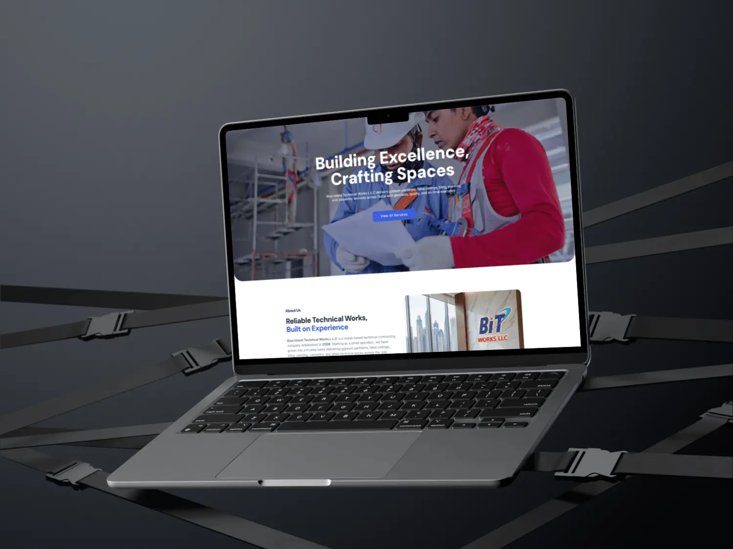 Blue Island Works — Portfolio project by Techwara